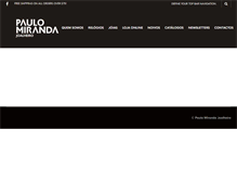 Tablet Screenshot of paulomirandajoalheiro.com